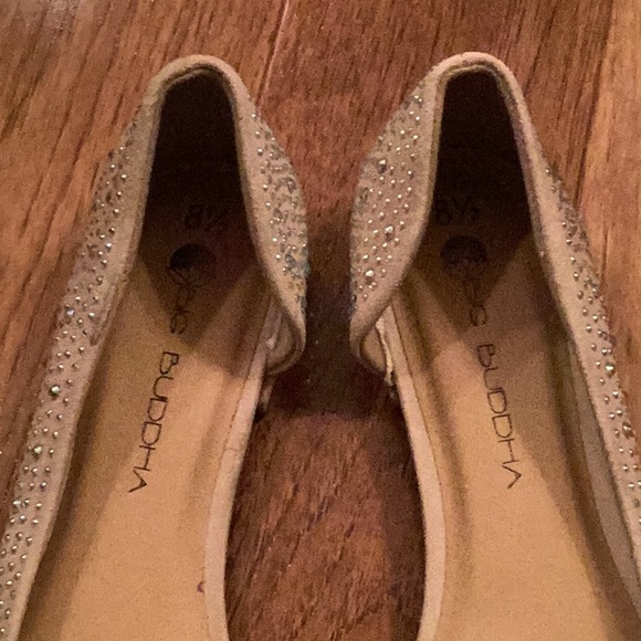 Big Buddha gemstone adorned ballerina flats - Picture 3 of 9